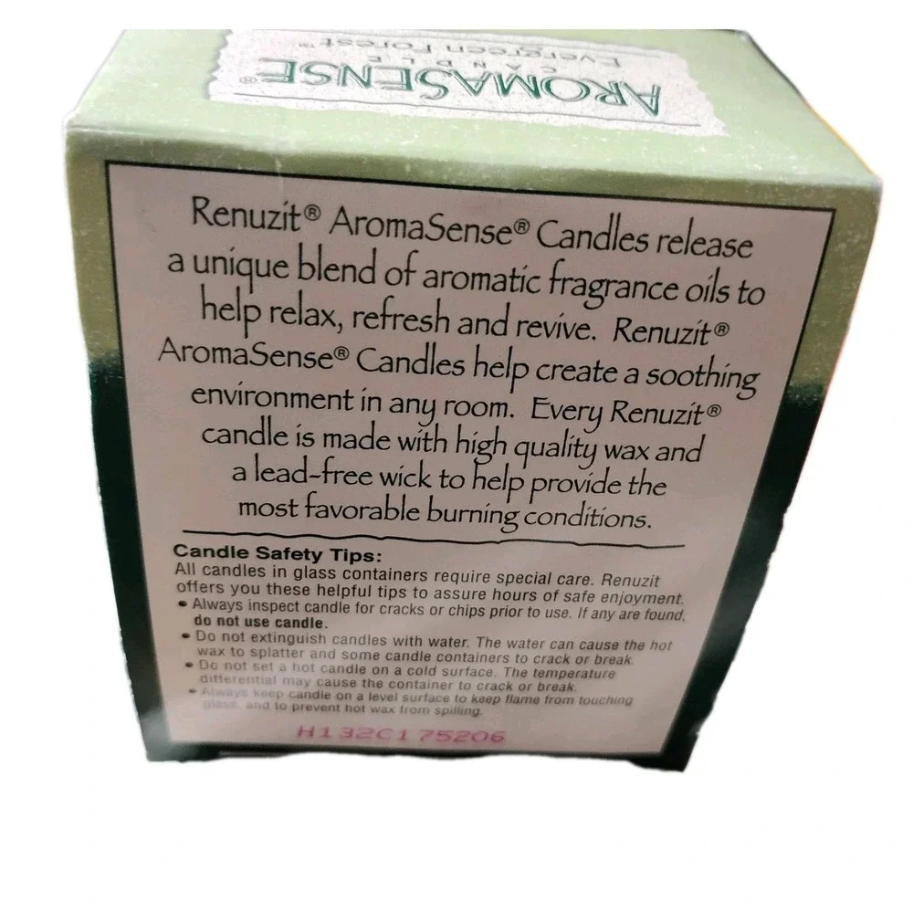 Vintage Renuzit‎ AROMASENSE Candle 